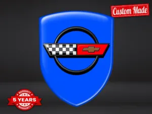 Corvette Autocollants Auto 3D Universels Qualité Pro